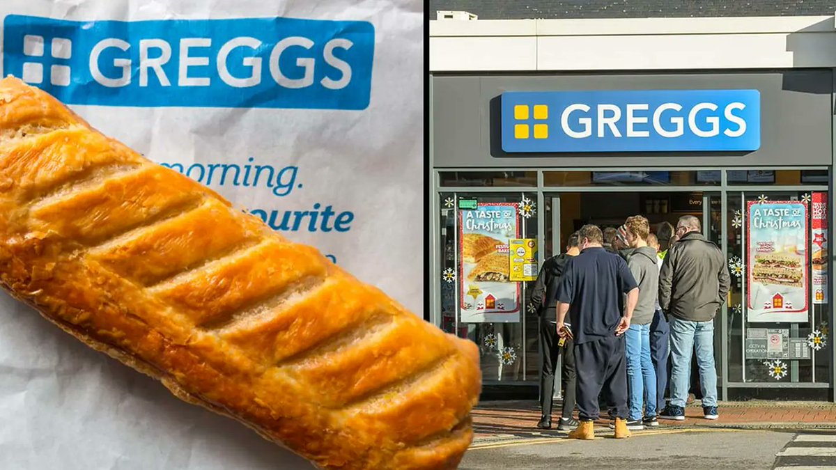 ladbible's tweet photo. 🔔 | Greggs has warned that the cost of its famous sausage rolls could increase amid volatile prices caused by the Russian invasion of Ukraine. 

More below: https://t.co/42lkT0bfDi