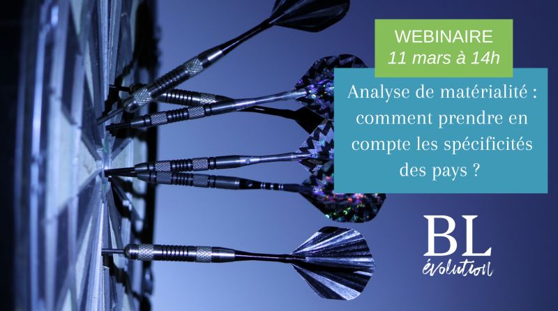 📅 J-1 - Il ne vous reste plus que 24h pour vous inscrire au prochain #webinaire de <a href="/bl_evolution/">BL évolution</a> "Analyse de #matérialité : comment prendre en compte les spécificités des pays ?" avec la participation de <a href="/Transdev/">Transdev Group</a> et d'<a href="/Auchannews/">Auchan Retail</a> 👉Inscription : bit.ly/3K3JR7i