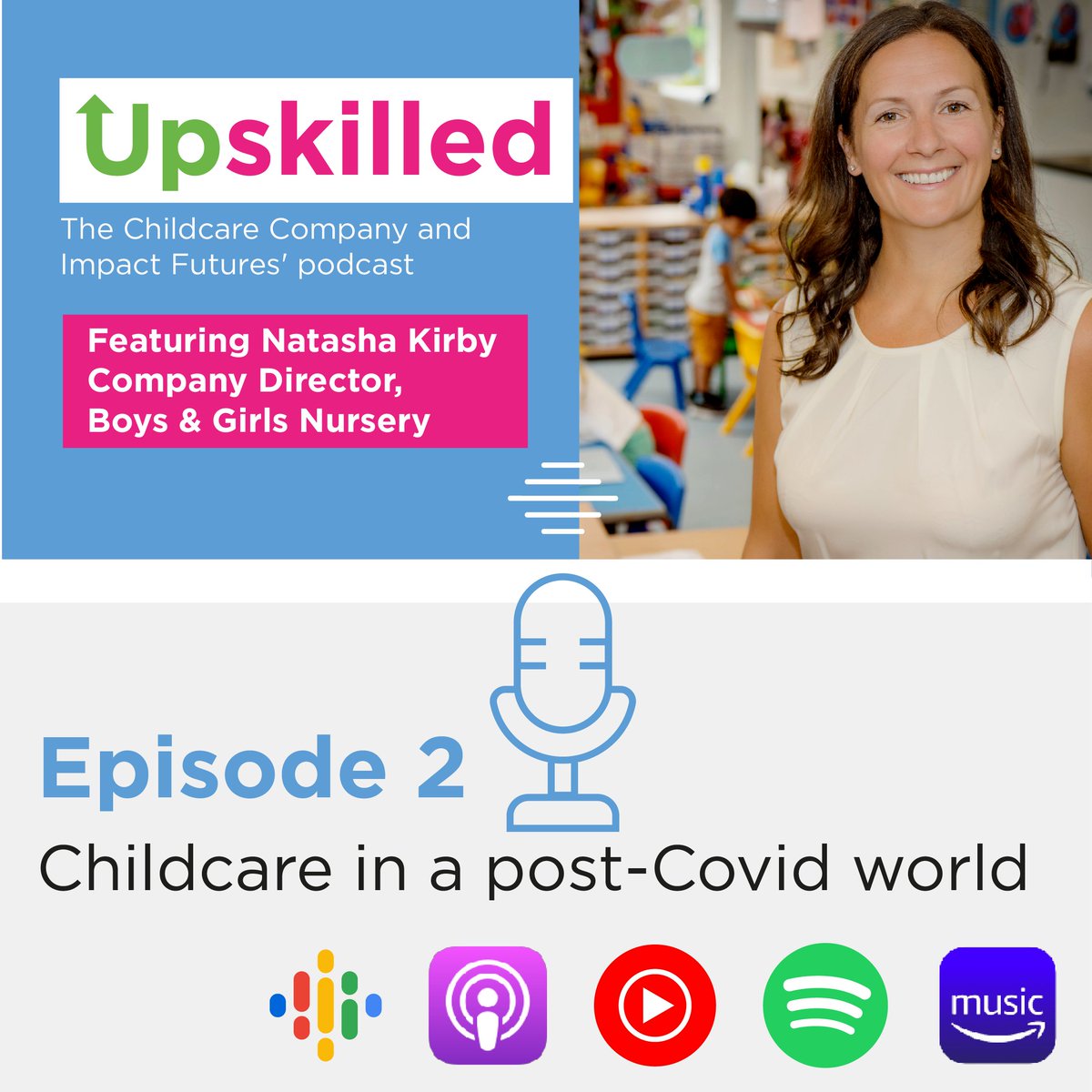 We're back with EPISODE 2 of Upskilled 🎉 We're joined by <a href="/KirbyNatasha/">Natasha Kirby</a>, Director of <a href="/BGnursery/">Boys & Girls Nursery</a>, to discuss careers in childcare, the after-effects Covid has had on the sector, and much more 👶 Listen to the 2nd episode now: loom.ly/_jpIK58

#NCW2022 #Podcast @careersweek