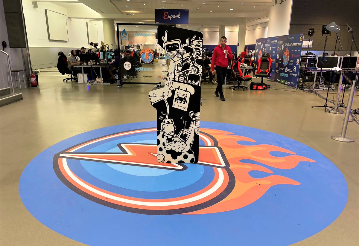arcade_for_good's tweet photo. +427 000€ de dons récoltés lors du @Battle4Event 🔥

Mention toute spéciale à @epsylonetattoo qui a remporté notre Arcade for Good peinte en live par l'artiste Polka ! Tous les fonds seront reversés à @HI_france et @APARTAsso 🙏

On attend la 2ème édition avec impatience 🚀 https://t.co/R3icqHkZng