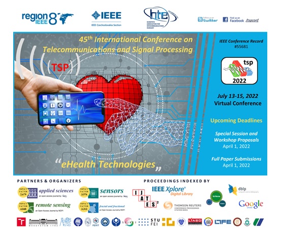 ersinelbasi's tweet photo. 2022 45th International Conference on Telecommunications and Signal Processing 
https://t.co/7b8tC5UNIG https://t.co/FairKOiCGO