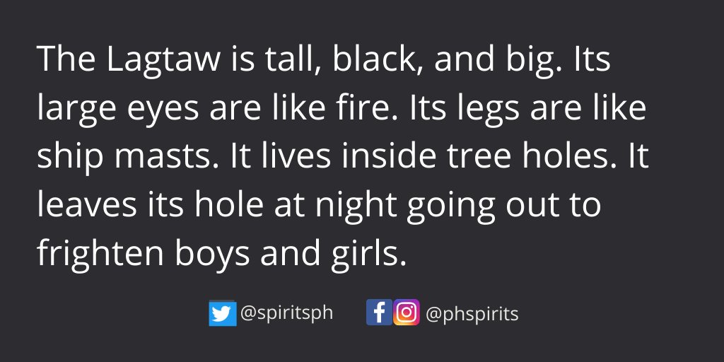 SpiritsPh's tweet photo. The Lagtaw
#PhSpirits #PhilippineMythology #Myth #MythicalCreature #Cryptid https://t.co/g4ATb5yWjG
