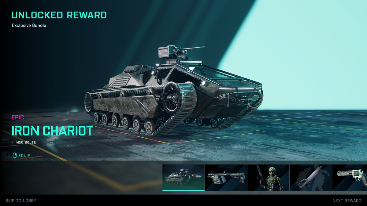 BFBulletin's tweet photo. EA DICE is rolling out an update to their backend that allows Gold/Ultimate edition owners to get the "Steadfast" legendary exclusive bundle #Battlefield2042. https://t.co/wX57kYTx4K