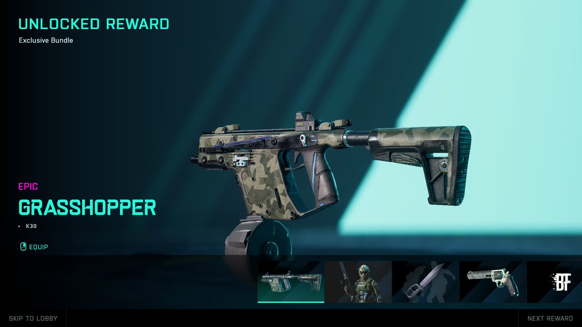 BFBulletin's tweet photo. EA DICE is rolling out an update to their backend that allows Gold/Ultimate edition owners to get the "Steadfast" legendary exclusive bundle #Battlefield2042. https://t.co/wX57kYTx4K