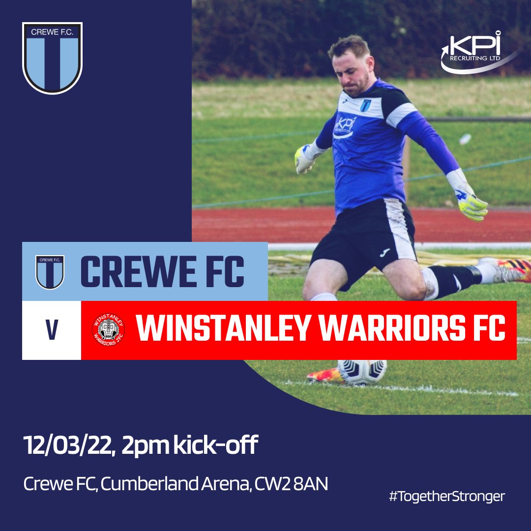CreweFC's tweet photo. 𝙏𝙃𝙄𝙎 𝙒𝙀𝙀𝙆𝙀𝙉𝘿… 

⚽️@Scott_Edwards07 &amp; @VickersAdam’s 1sts Team host @WWJFC in the @CheshireFL at the Cumberland.

⚽️@DannyMassey83 &amp; @dadlad69’s  @CreweFCReserves will travel to Sandbach Curshaws FC in the S/F of the @CreweDistLeague Cup. 

🕑 Both games are a 2pm KO https://t.co/BJr232hkM4