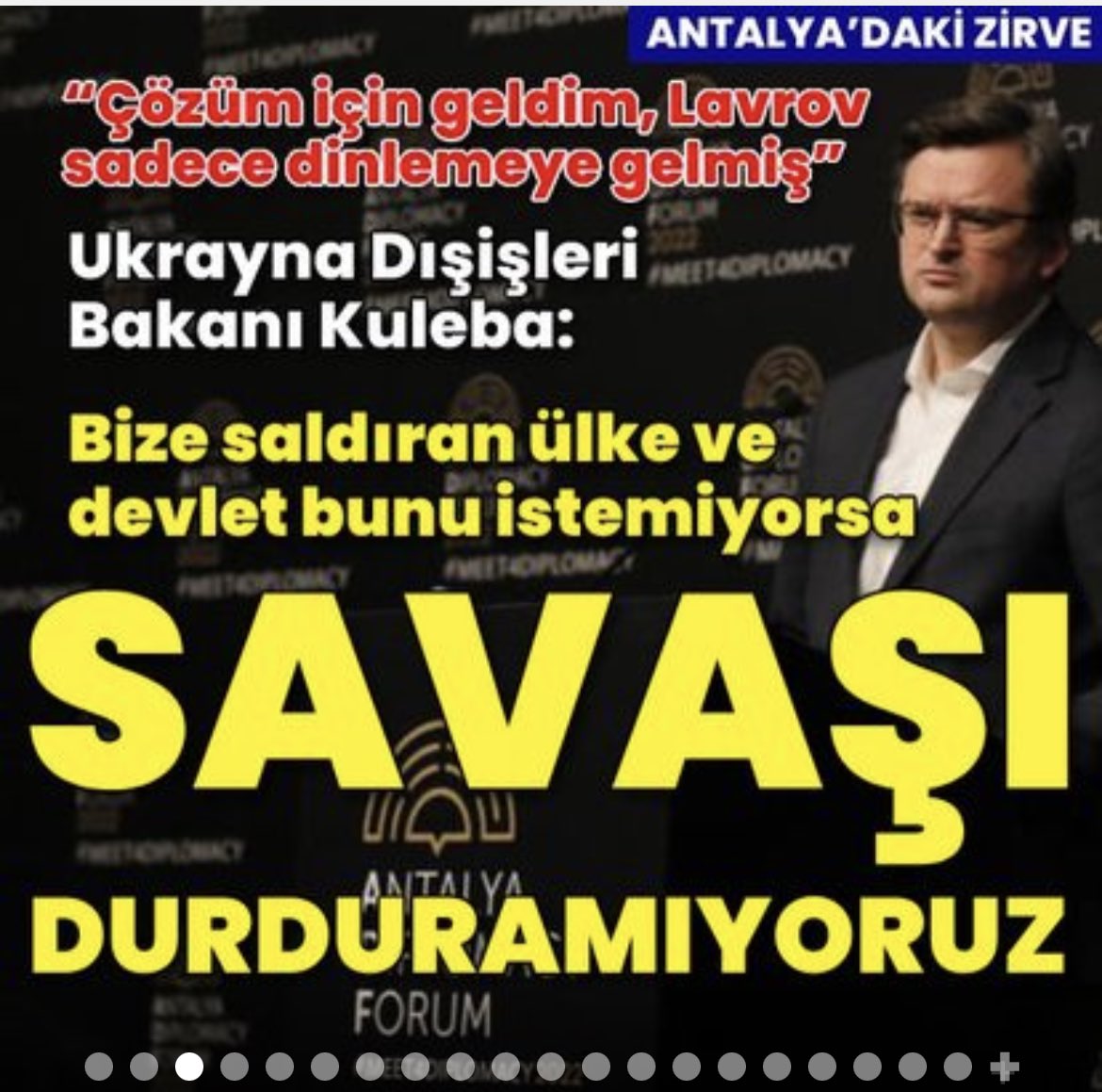 EylemCulculoglu's tweet photo. Toplantıdan maalesef sonuç çıkmadı. Piyasalar tekrar altüst oldu. Rusya istediğini almadan durmayacak gibi gözüküyor. İzlemeye devam edeceğiz. https://t.co/JQlGe1Hm9W