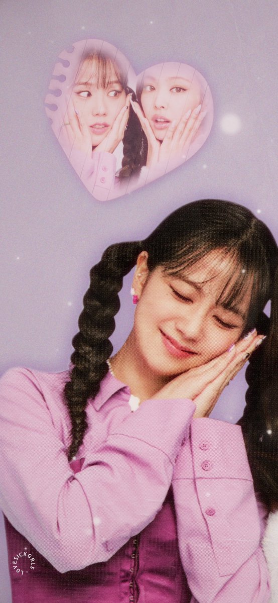 L0VESICKGRLS's tweet photo. matching wallpaper w #JISOO &amp; #JENNIE 
tag your bff🤍
#JENSOO https://t.co/q89Vv2mpAU