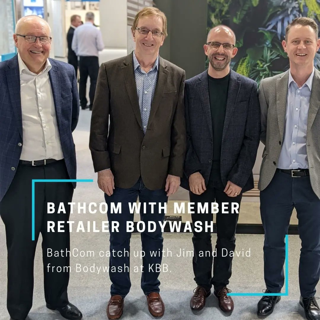 com_bath's tweet image. It was great to visit KBB this year and be at a real live event again. We caught up with many BathCom members and other industry experts too and it was a great chance to network and introduce the wider BathCom team.