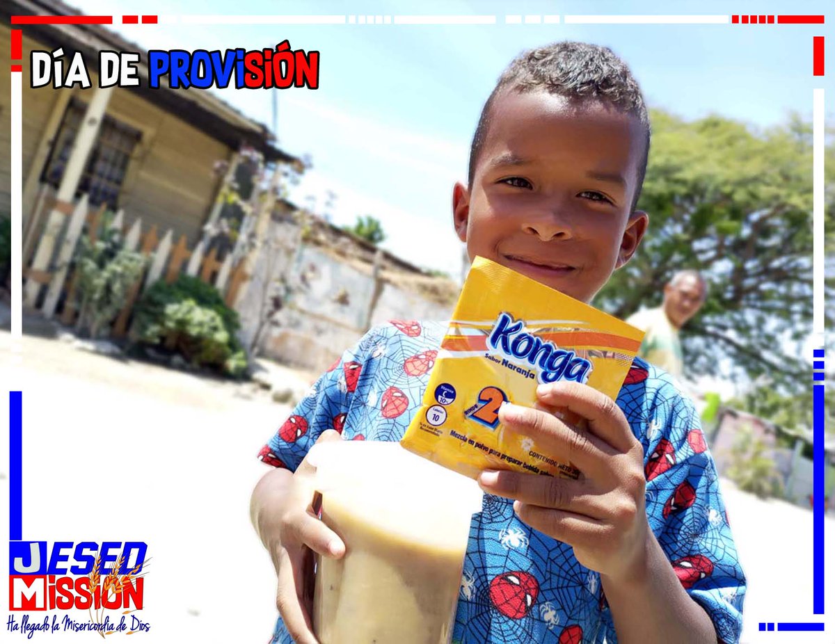 JesedMission's tweet photo. Este 04 de marzo, seguimos sembrando sonrisas y fortaleciendo la seguridad alimentaria de los niños, abuelos y familias de Juana la Avanzadora San Vicente-Maracay. Gracias a Dios por su Provisión #redactivateyconstruye https://t.co/2avWEAAdkw