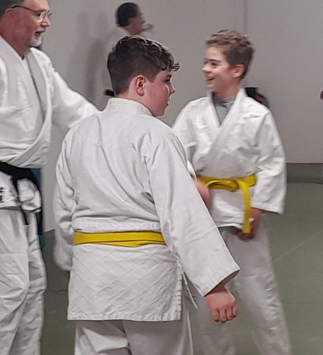 SSRJudo's tweet photo. Happy #ThrowafriendThursday everyone. Yip it's JUDO DAY again.
Kids aged from 5 begin at 7pm with our head coach Dermot guiding the fun.
Then our adults start at 8pm, there is no upper age limit on our senior class. So why not come down for your free trial and see what. https://t.co/OWMIfIrfl6