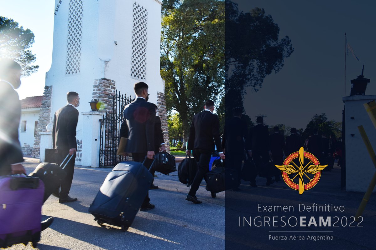 EAviacionMil's tweet photo. Candidatos de todo el país fueron convocados para realizar el #ExamenDefinitivo para el #IngresoEAM2022.
¡Pronto se les anunciará quiénes formarán parte de la próxima Promoción de Cadetes de la @FuerzaAerea_Arg !
#ForjandoLíderes #CarreraDeOficial #EAM #FAA
@MindefArg https://t.co/an8L35chGX
