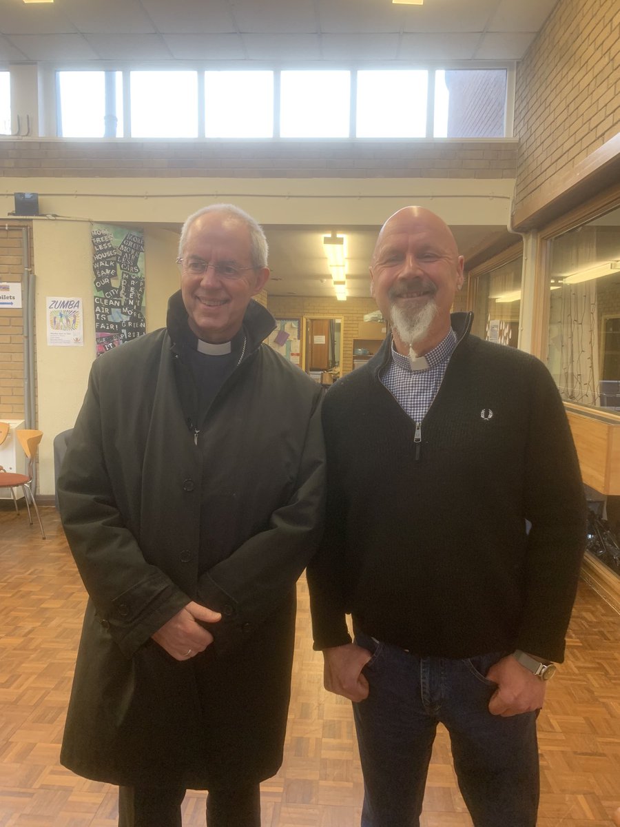 brunswickvic's tweet photo. privileged to host both ⁦@JustinWelby⁩ &amp; our own ⁦@BishManchester⁩ at church with Bec one of our missional partners from ⁦⁦@ascension_hulme⁩  and the Bolton Children’s Team. A moving final blessing that we might continue to be centres of compassion &amp; justice. https://t.co/2DUOGF7UUx