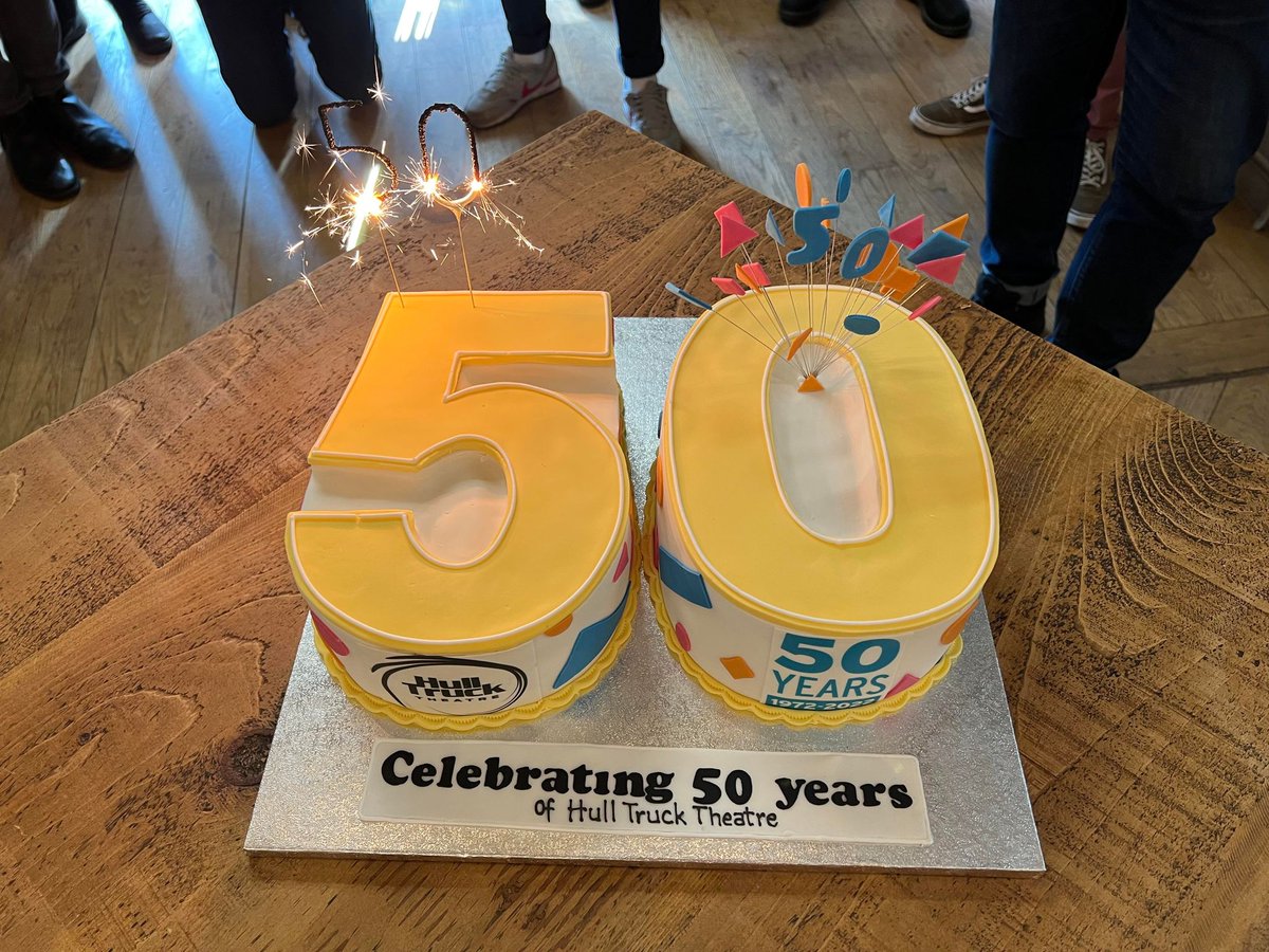 HullTruck's tweet photo. 50 years ago on 10 March, Hull Truck Theatre company did their first performance. 🚚

A huge happy 50th birthday to all the artists, audiences, staff, participants and everyone who has been part of our history.

Here's to the next 50! 🎂

#HTT50 #yourlocaltheatre https://t.co/4CtgSM2A4y
