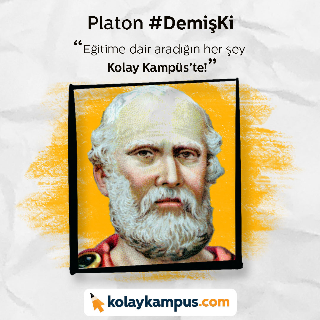Bu sefer biz değil, Platon dedi! 😇

Platon, Sokrates'in öğrencisi olarak bilinir. Eflatun olarak da bilinen Platon, Aristoteles'in hocalığını yapmıştır. Ayrıca batı dünyasının düşünce tarzını oluşturan ilk filozof kabul edilir.

#demişki #platon #felsefe #eğitim #kolaykampüs