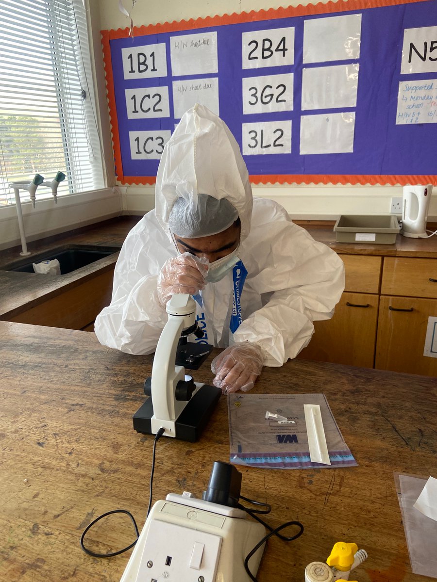 MissBonnarGA's tweet photo. Fantastic learning in S3 Forensics @Gala_Academy as pupils got into character and recreated crimes scenes. They used #iMovies on their @inspireSBC iPads to film &amp; edit their videos to showcase their understanding. 

#STEM @Mrs_Pritchard_ @GalashielsStem @EildonWestSTEM https://t.co/UhGI9zJTJz
