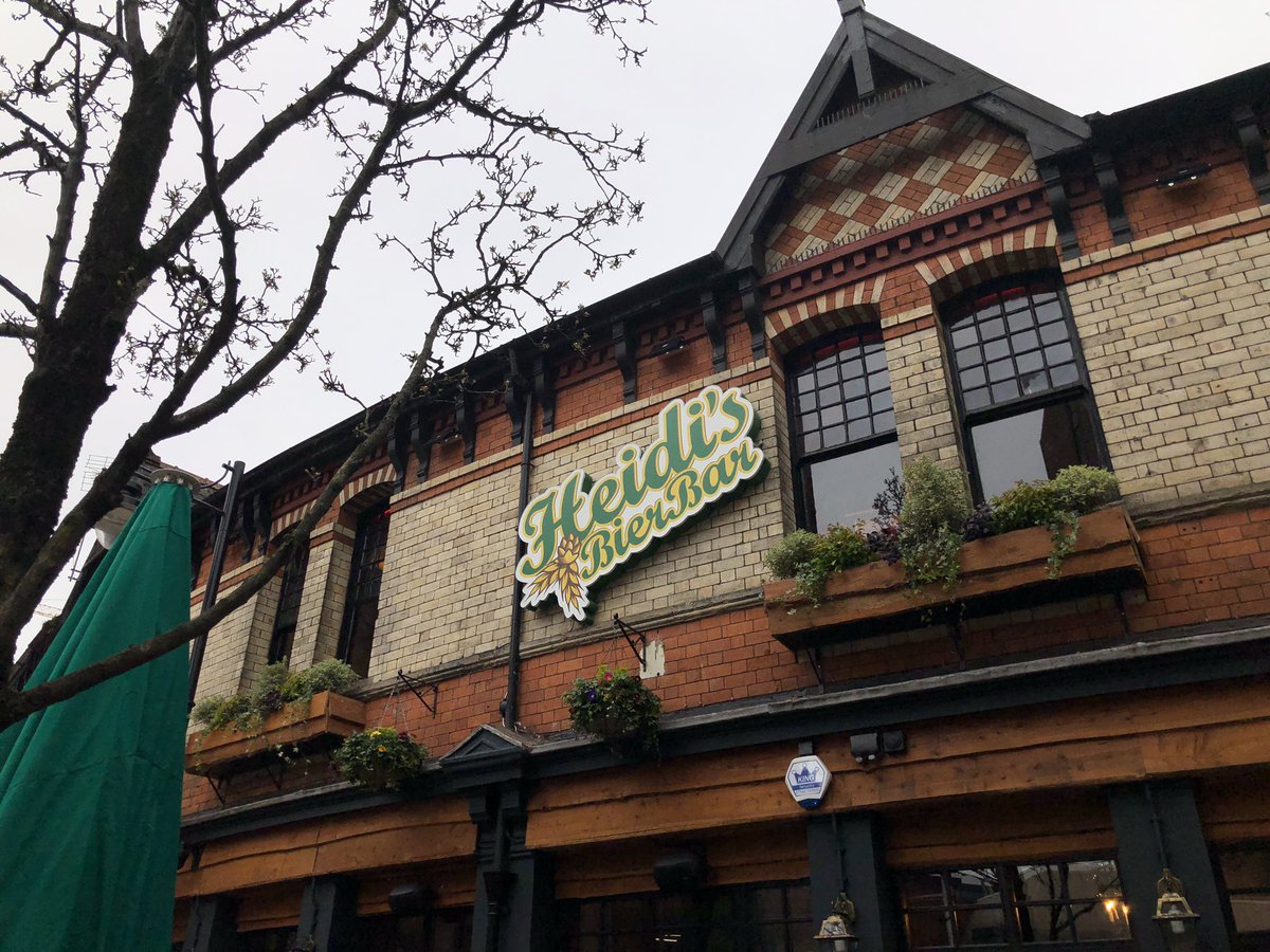 Wiktoria_Media's tweet photo. The first UK branch of the Scandinavian Heidi’s Bier Bar is opening in Cardiff tomorrow. It’s already attracting many people, but some are questioning the authenticity of the place and the need for another bar in Cardiff City Centre. #MAIJCYMRU @CardiffNewsPlus https://t.co/xxGysMJdEm