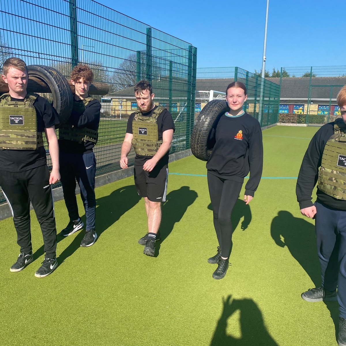 gifhe's tweet photo. Campus is a buzz with excitement as @gifhe challenge @RotherhamColl and @DVCollege #InterColl22 - take a look at what some of the learners are up to. https://t.co/anNhlK9gvc