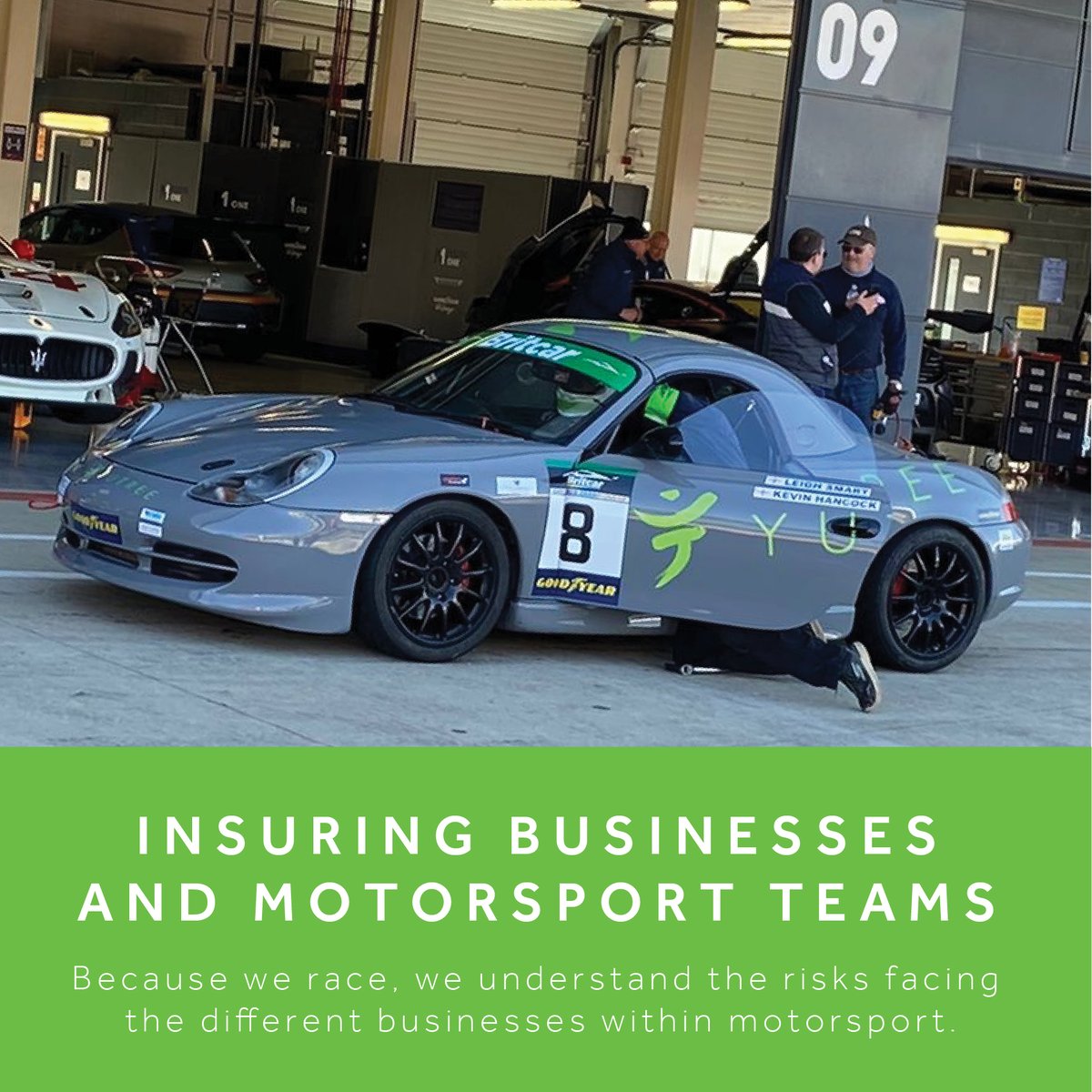 yutreeinsurance's tweet photo. The new racing season starts here with @BritcarNews at Silverstone this weekend. Kevin & Leigh are doing the full season plus one or two 24 hour races… watch this space. #Britcar #Silverstone #YutreeInsurance https://t.co/oqJyHPFJe5