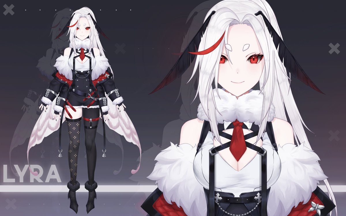 LyraCalyptra's tweet photo. Here's the 2.0 full model! The smug as a bug moth general O7

#Vtuber #ENVtuber #Calypart https://t.co/cpilluuzvx