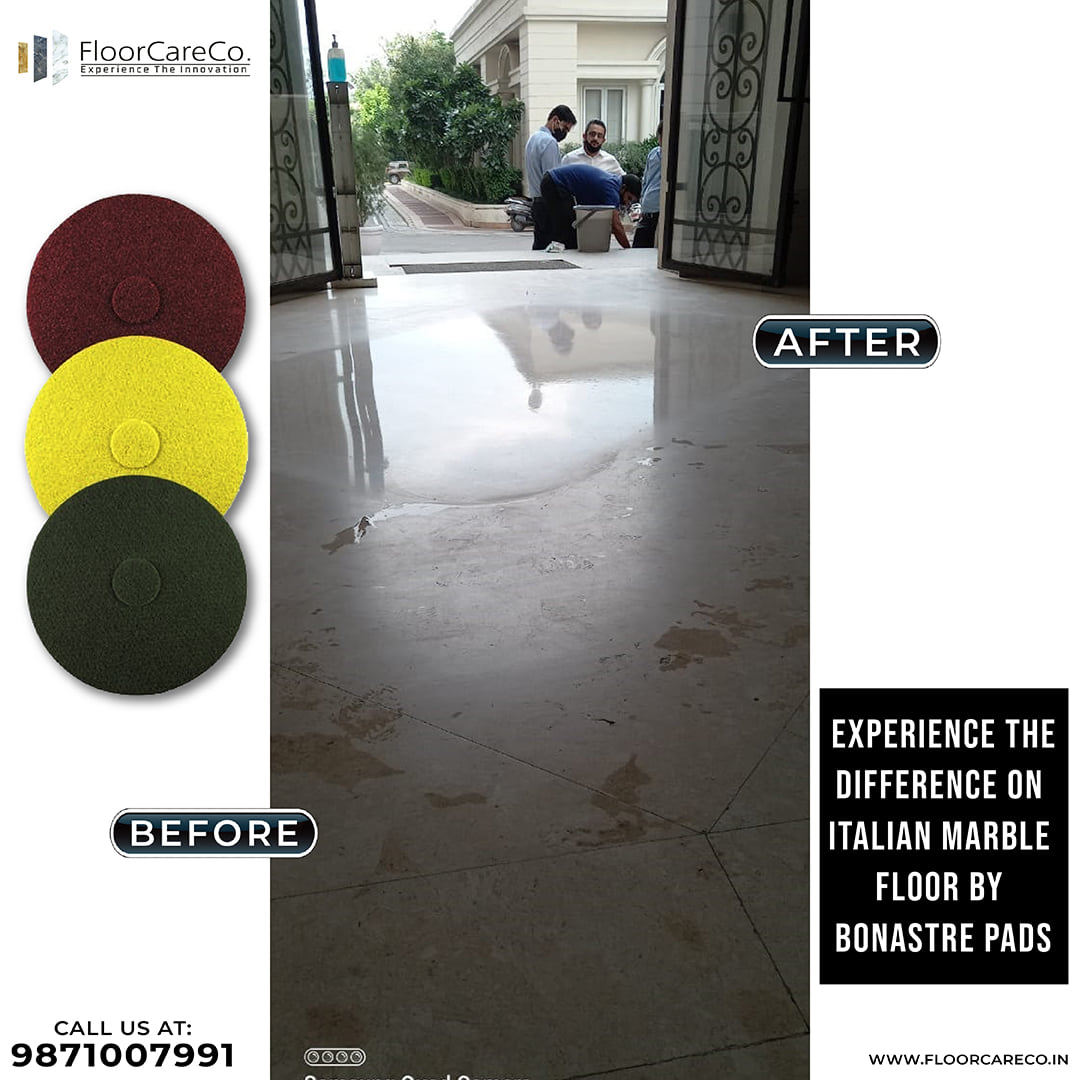 manmachinegroup's tweet image. No matter you have a floor of Italian marble, travertine, terrazzo, limestone, or polished concrete, Our Bonastre pads have the ability to create the magic.
Witnessed the result yourselves!!!
To enquire call @9871007991
Or visit- floorcareco.in

#diamondpolishingpads