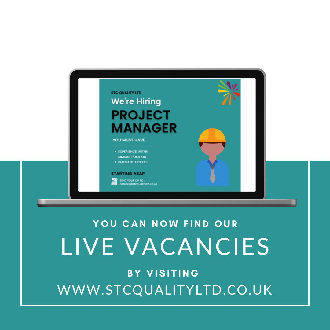 QualityStc's tweet photo. You can view &amp; apply for our live vacancies by visiting the ‘RECRUITMENT’ page on our website: 

https://t.co/SaTC9rexKM 
.
.
.
#recruitment #vacancies #telecomsvacancies #telecomsjobs #telecomsjobsnorthwest #linkedincareers #telecomscareers https://t.co/NBkt6W97u7