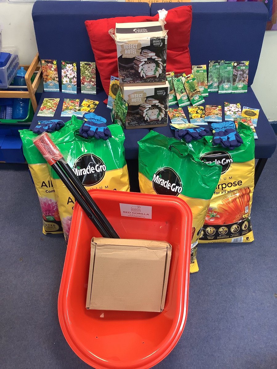 Miss_W_YTP's tweet photo. Wow thank you to @Morrisons good to grow scheme! We’ve got some amazing products to grow some amazing things! @YewTreePrimSch @TrustVictorious https://t.co/nCOKORrxk3