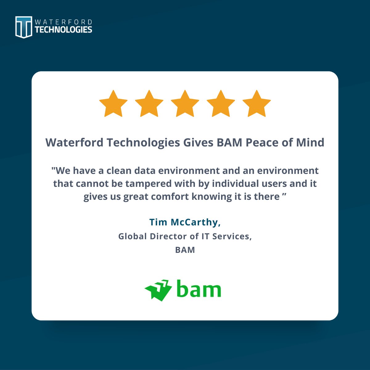 ComplyKEY's tweet photo. While there are obvious &amp; immediate benefits to #archiving email for the IT network capacity, the indexing proved a key tool for the firm, said BAM’s Global Director of IT Services, Tim McCarthy - https://t.co/punFNf3PjO

#dataarchiving #returnoninvestment #Datacompliance https://t.co/lABHgwBNWQ