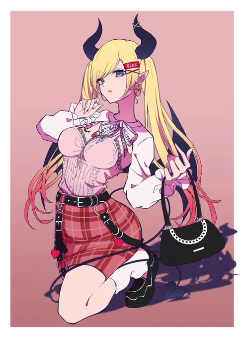 #しょこらーと  #laplus_artdesu #ホロ服スッキデスラプ様のファッションデザインめっちゃ好きです、第二回待ってます 