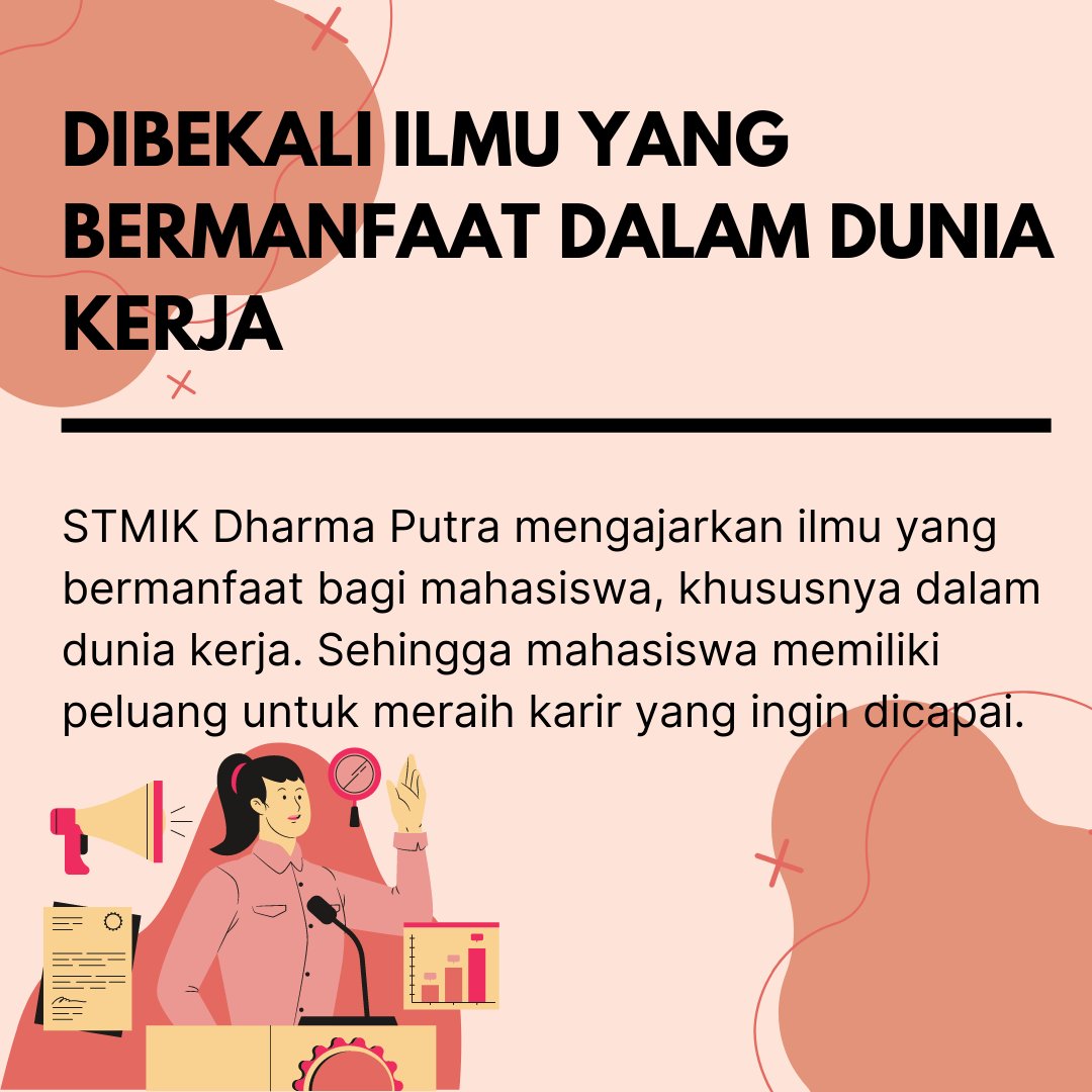 StmikPutra's tweet photo. Bingung cari kuliah murah?
Di STMIK aja, disini juga walaupun murah kami juga dapat menciptakan siswa/siswi yang Berprestasi
Jadi tunggu apa lgi daftar sekarang di sini (0856 1996 393) https://t.co/dF2o2XabD5