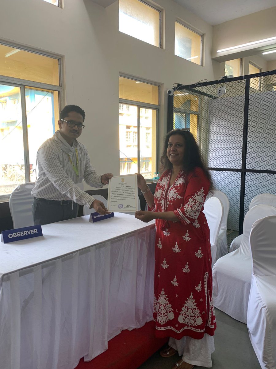 SmtJMOfficial's tweet photo. Incredibly grateful for all the support in the #GoaAssemblyElections.

As promised, I will continue working towards the vision of a #DevelopedTaleigao. https://t.co/Ia7CvmvScR