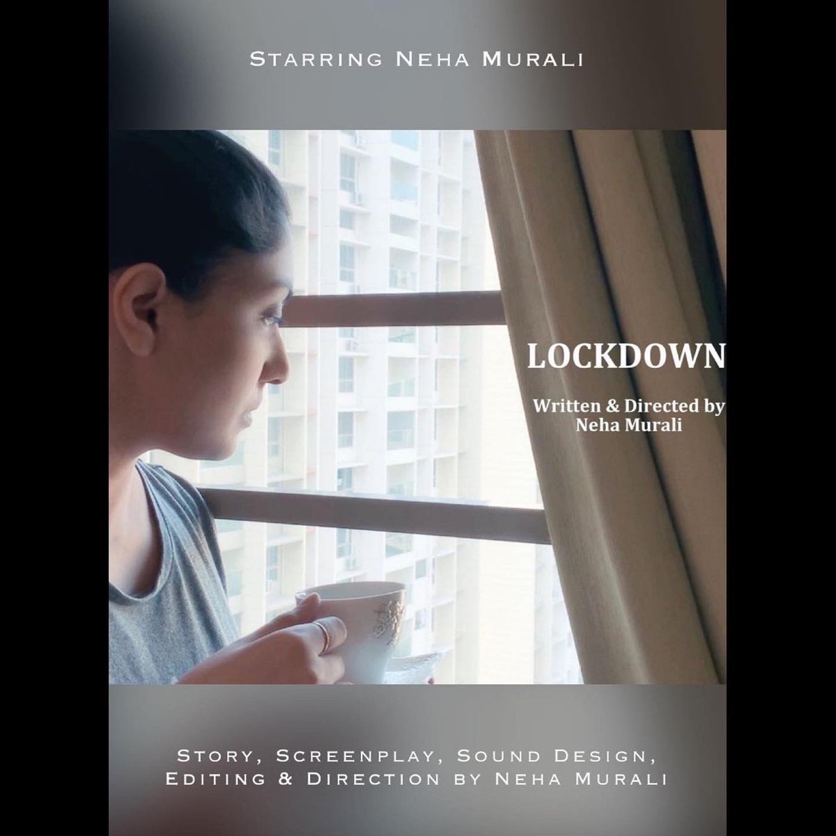 iamnehamurali's tweet photo. To watch your film in a movie theatre is truly spectacular! … a dream come true. Thank you @micffindia for selecting to screen my film ‘Lockdown’ (short film - fiction) at the second edition of ‘Mumbai International Cult Film Festival’! 🎬🎭 #MICFF #PVRCinemas #IndieFilms https://t.co/JIxhYZrGty