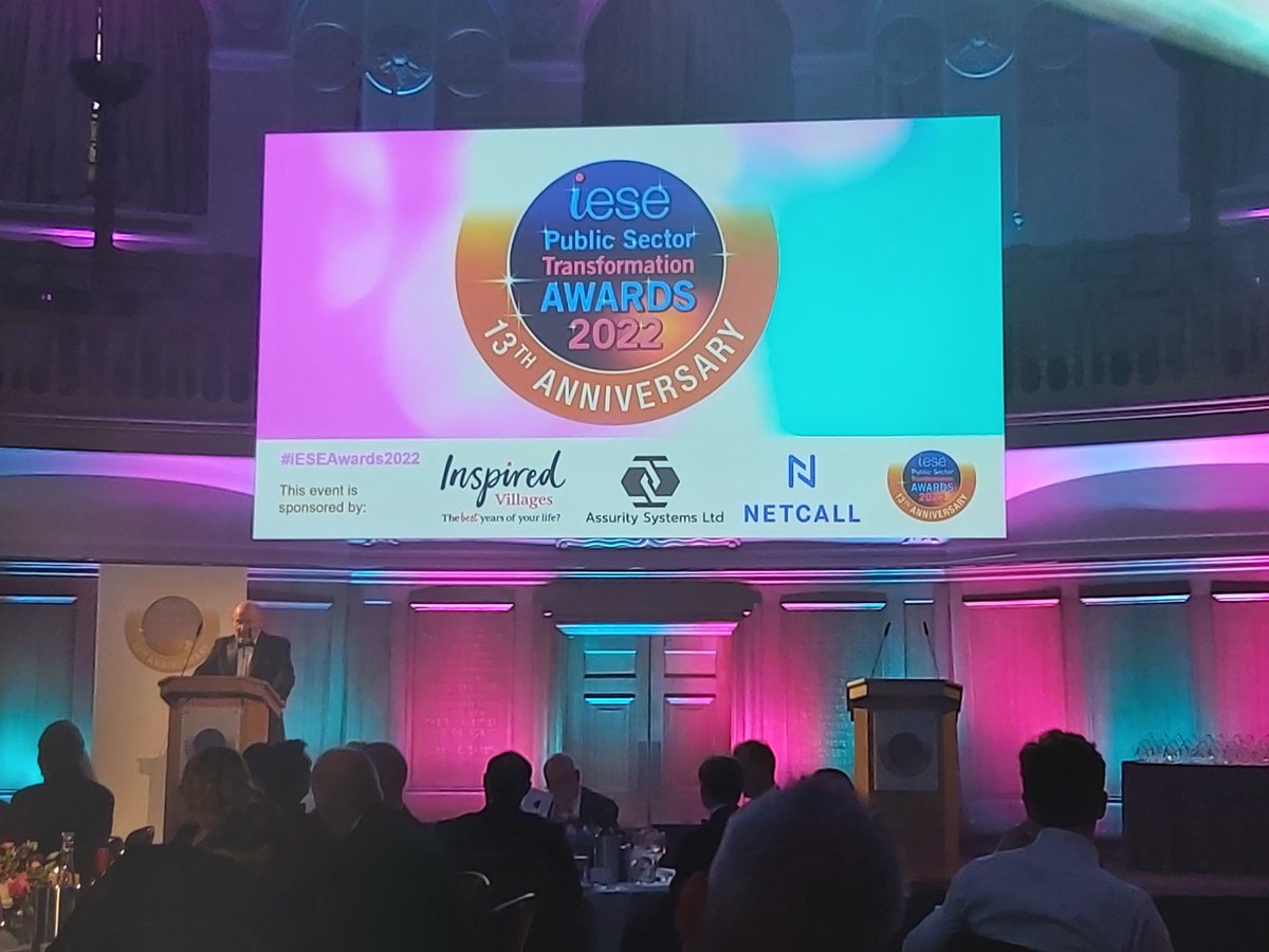 We were thrilled to win the ‘Efficiency and Effectiveness’ award at @iESELtd last night! 🎉

#NHSOpenSpace has been recognised for delivering elevated performance, creating efficiencies, and delivering outstanding service 👏

Learn more, property.nhs.uk/news-insight/n…

#iESEAwards22