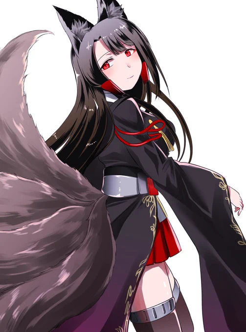 重桜には強くて優しい九尾の狐が居るらしい。 