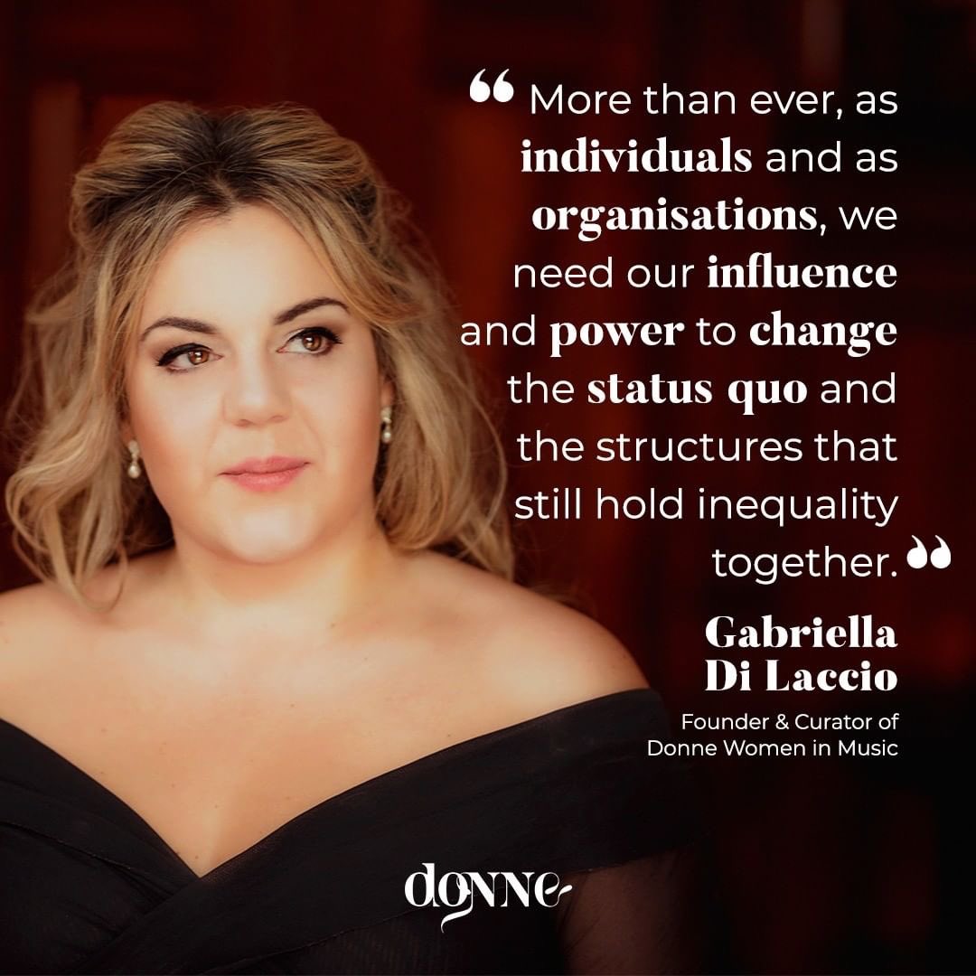 Donne_UK's tweet photo. The fight for equality continues 
after #InternationalWomensDay 💪🏼 
and we ALL have a part to play. 
@gdilaccio 
.
#equality #womeninmusic #mulheresnamusica #brakethebias #IWD2022  #donneuk https://t.co/stMff1EBFK