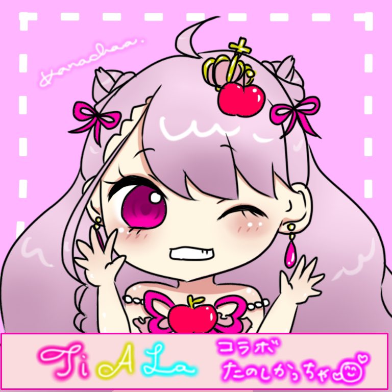 kanachaasub's tweet photo. わちゃわちゃ楽しかったナァの配信聴きながら30分らくがきてなさま🥰 https://t.co/GdlvLrqZCt