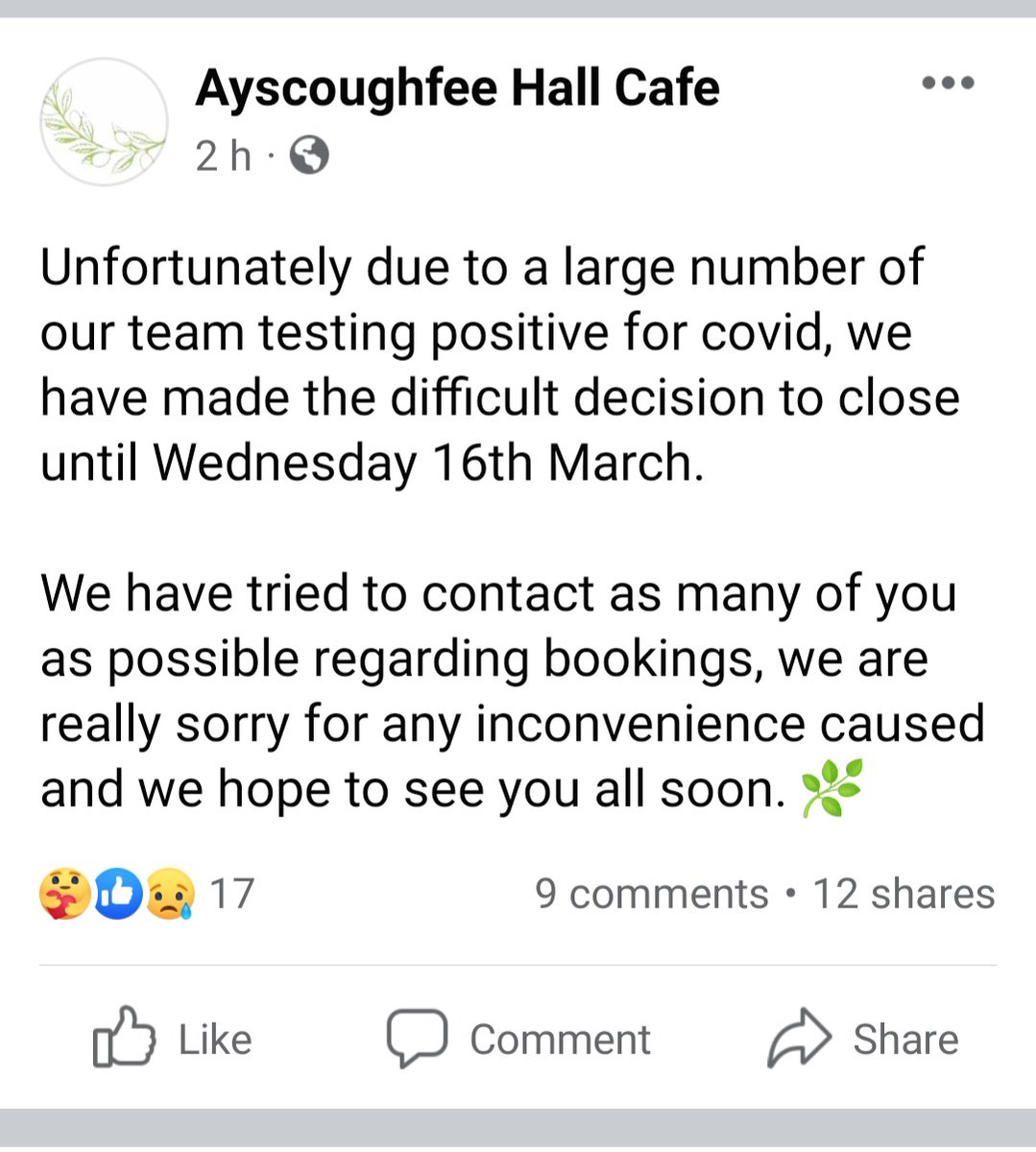 Sorry to say this. But we'll be back as soon as we can.