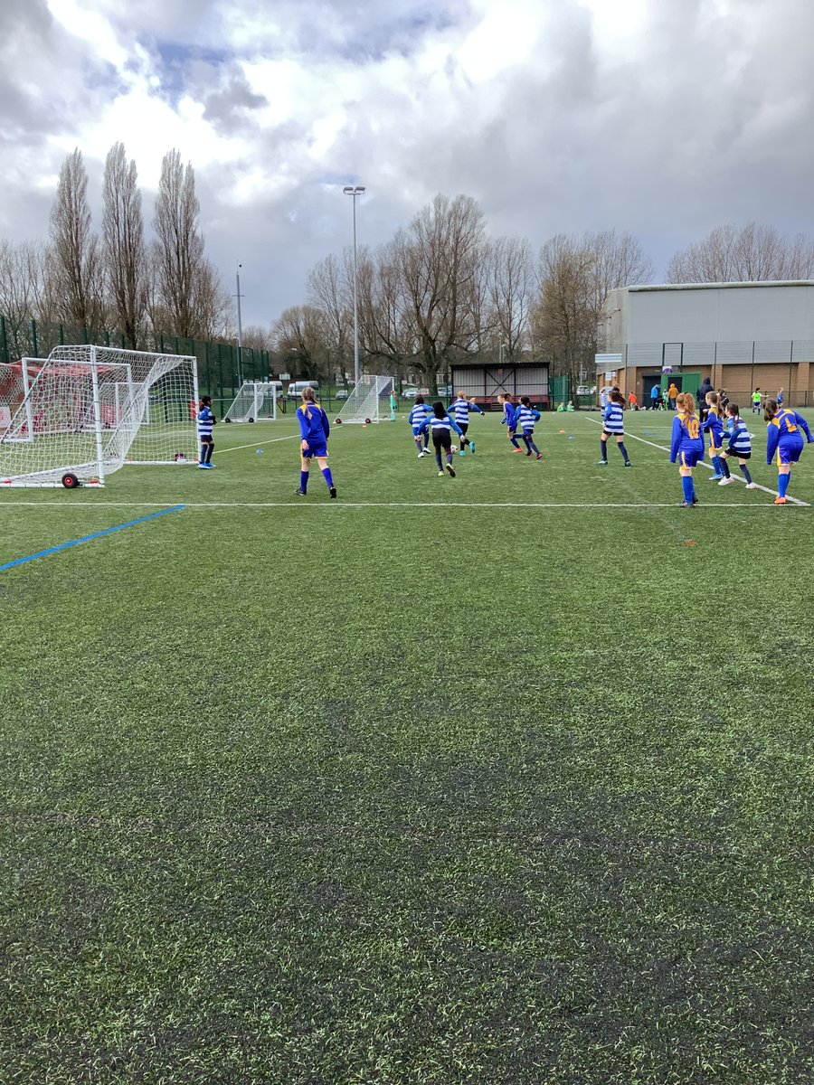 oli_primary's tweet photo. Our girls' football team loved their competition with the LFC Foundation! We played matches, enjoyed football games and even met the Mighty Red! @csergeant3 @LFCFoundation #OLIPE https://t.co/1AL2TyN7De