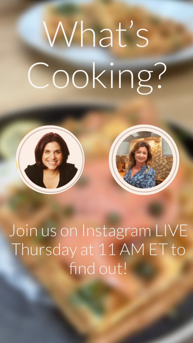 delishnutrish's tweet photo. Join @doctorrbf and me today! Instagram LIVE! 11AM ET! 
We’re cooking up a delish and nutrish dish you can batch cook, freeze, reheat and eat! Perfect for on the go or fancy pants brunch too! And kid approved! https://t.co/R8b2iLa12X