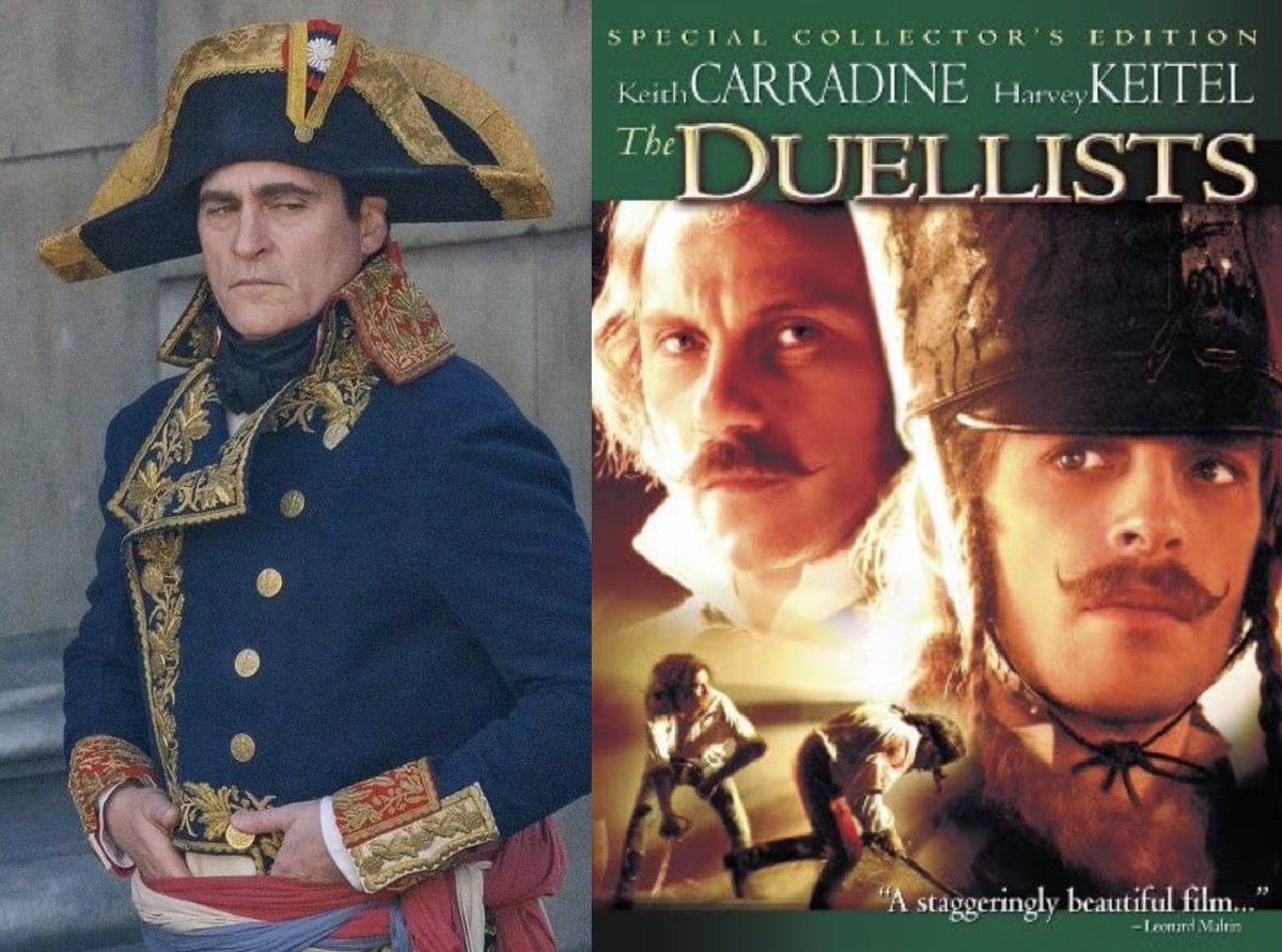 napoleonicaward's tweet photo. Please Mr. Scott, do it again. #RidleyScott #duellists #JoaquinPhoenix #Napoleon #Napoleón #masterpiece #movie #AppleTV https://t.co/6LcuWCgVWS