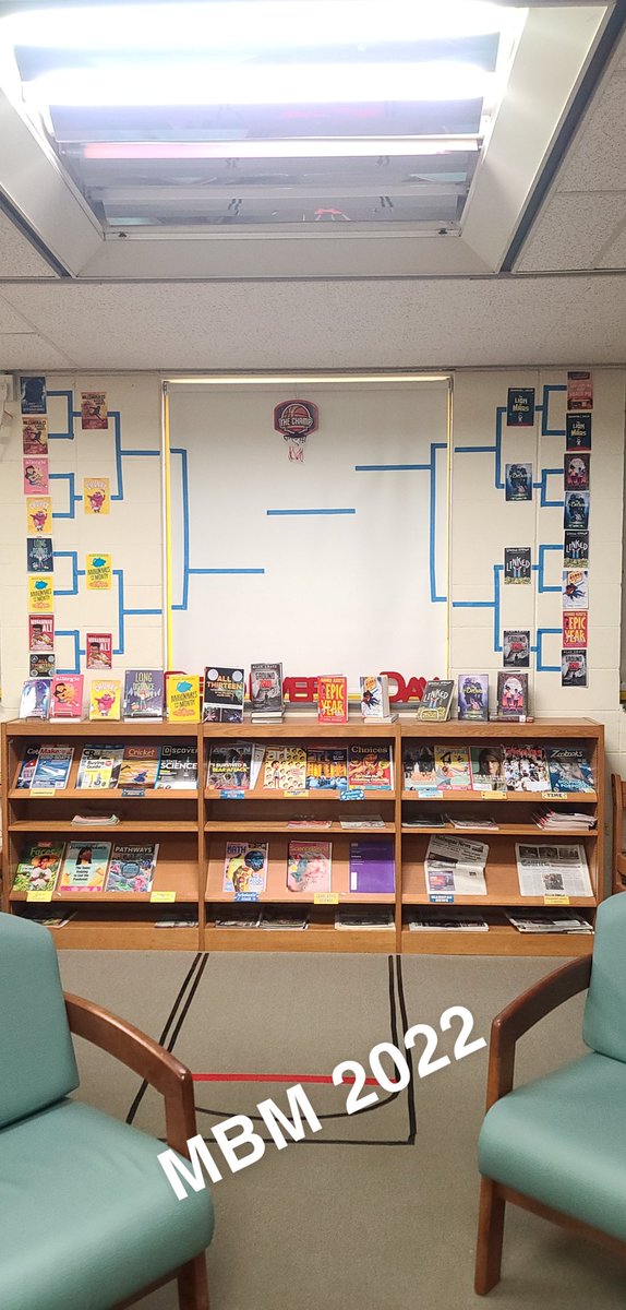 #2022mbm March Book Madness Elite 8 at MMS