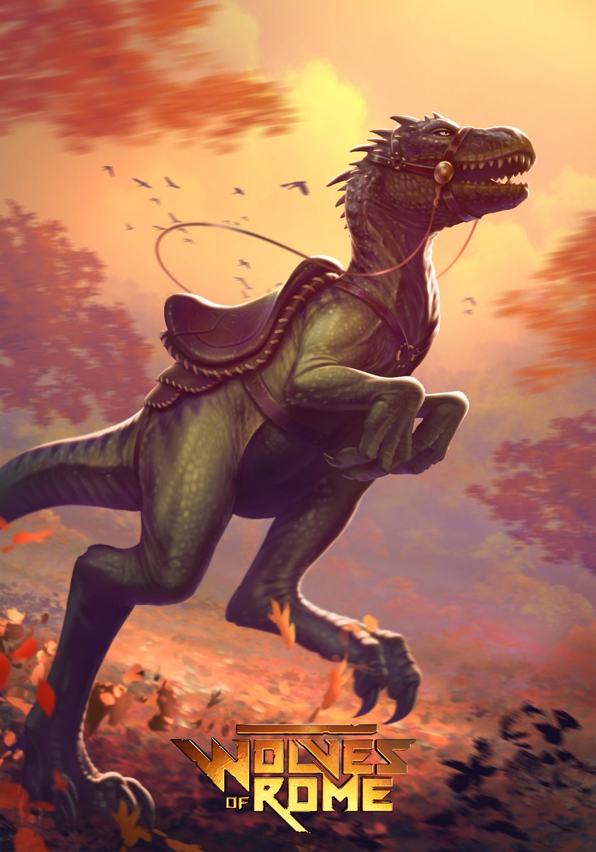 WolvesOfRomeTCG's tweet photo. Hungry Raptor🦖

Stable manager position: Still vacant👀 

A new full art reveal will go live on our Discord today. Get a first glimpse by joining our ranks: 🐺https://t.co/ZKYXiMYp2P

Artwork by Nick Deligaris.

#CNFT #NFT #CardanoCommuity #CNFTs https://t.co/tfZc3Uv2eP