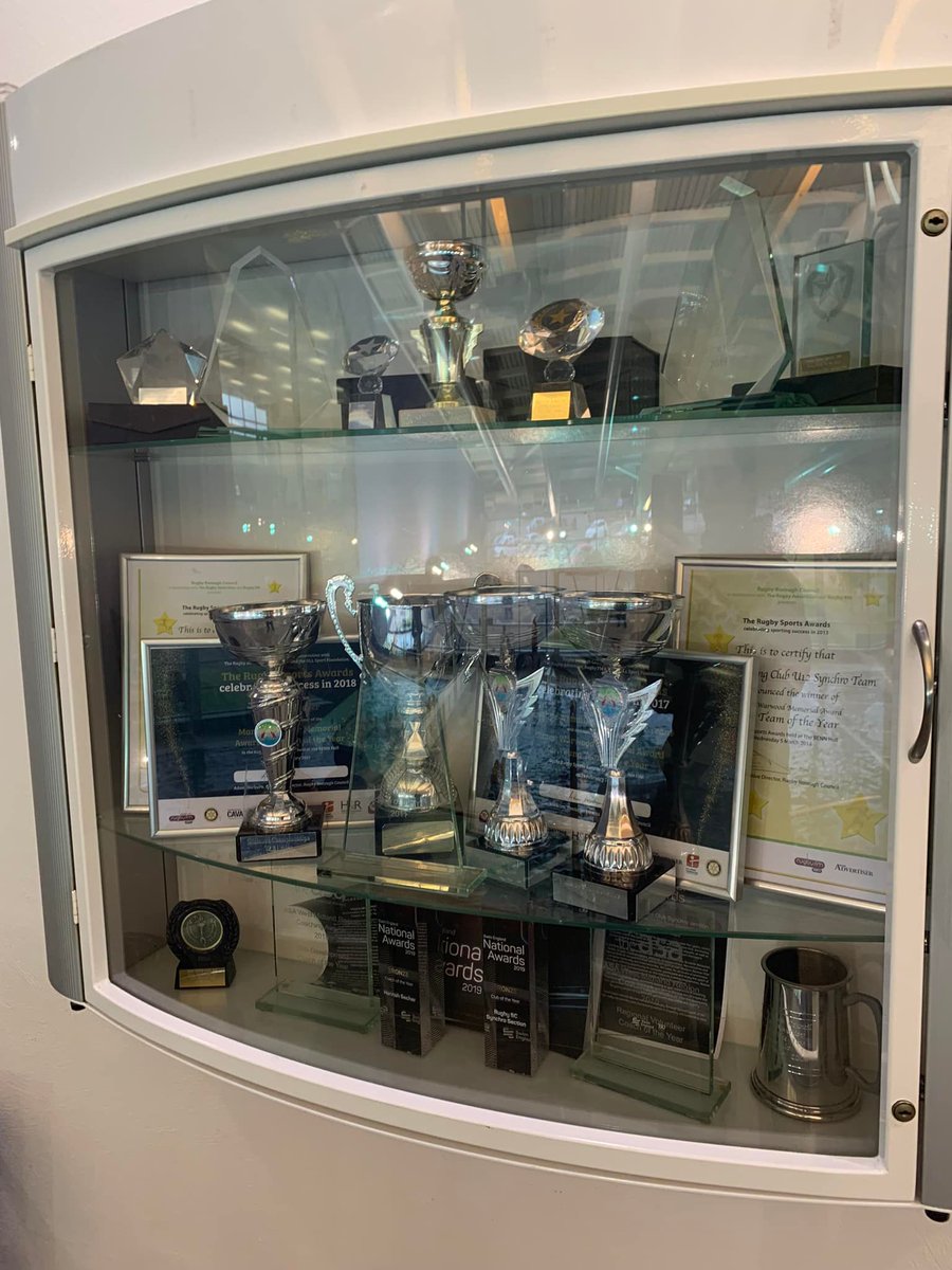 RugbySynchro's tweet photo. 👀 💪👀💪
Trophy Cabinet looking rather full!
Great haul from our recent successes #NAGS21 #ComboCup21 #Regionals22
Testament to the strength, commitment and focus of our coaches and athletes!
#InternationalWomensDay
#ArtisticSwimming
#GoRugby https://t.co/jHkFqkFw4F