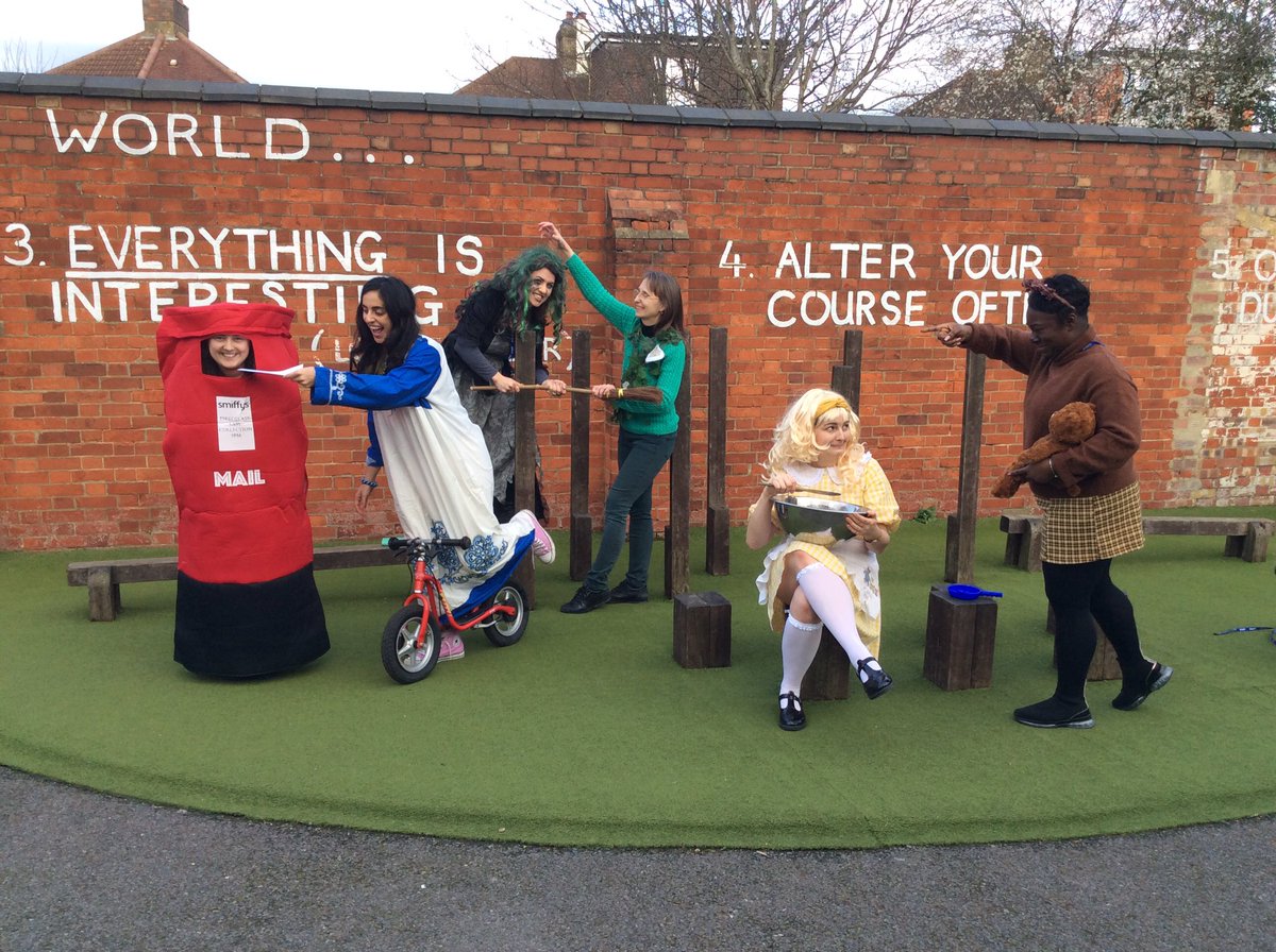 RFitzroyAcademy's tweet photo. “Once upon a bicycle, so they say, A Jolly Postman and his crew came to RFA one day, with a letter for...” #tbt #Zuluclass #Yorubaclsss #Ashanticlass Guess who 👀 #year1 #yearone https://t.co/RLvYmCN8IT
