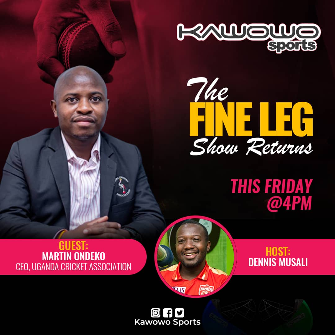 KawowoSports's tweet photo. π₯³Back like we never left π₯³
The Fine Leg Show returns this Friday March 11 with host @deniszenk and special guest, @CricketUganda CEO @martin_ondeko. πΊπ¬π
π₯ Catch it LIVE at 4pm on our Facebook page.
#KawowoUpdates #FineLegShow https://t.co/ztg1gPl5oT