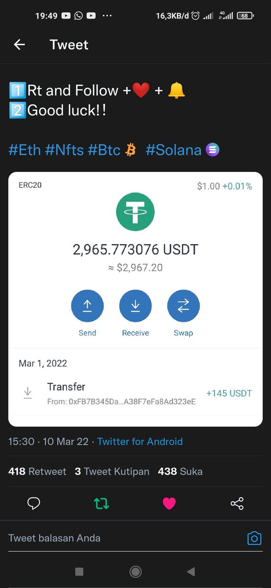 EdySusilo123's tweet photo. @Gifting_Wizard #Eth #Nfts #BTC @solana https://t.co/ASPkIm46Wh
