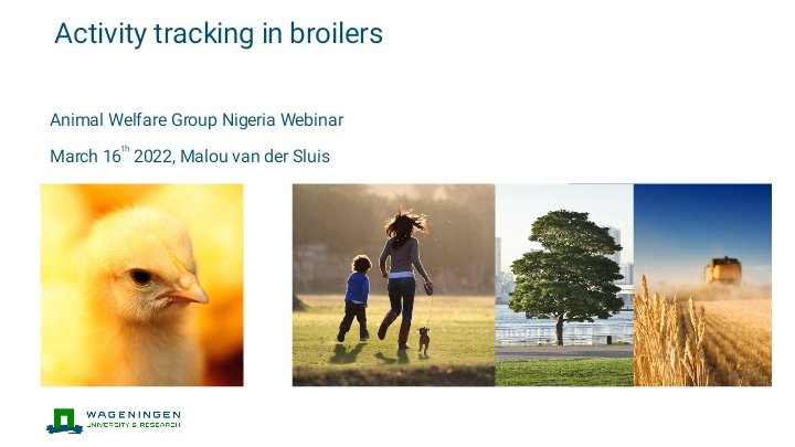 Our next presenter is <a href="/malouvdsluis/">Malou van der Sluis</a>. She will be speaking on 'Activity tracking in broilers'
Tim: 1-2 pm Nigerian  time
Interested participants can register using the link docs.google.com/forms/u/1/d/14…

@basrodenburg <a href="/DUROSAROSAMUEL/">Durosaro, Samuel Olutunde</a> <a href="/appliedethology/">ISAE</a>  <a href="/UFAW_1926/">UFAW</a> <a href="/os_iyas/">Seun</a> <a href="/RENordquist/">Rebecca Nordquist @renordquist@akademienl.social</a>