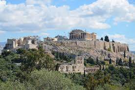 The Acropolis of Athens was a runner-up to the New 7 Wonders of the World. “Acropolis” means high city in Greek. Located in the centre of Athens, the Parthenon, Temple of Athena Nike &amp; Erachtheion are all surrounded by stone walls. #GHM_TDSB <a href="/s_spyropoulos/">Sandy Spyropoulos</a> <a href="/jenniferstoryTO/">Jennifer Story</a> <a href="/tdsb/">Toronto District School Board</a>