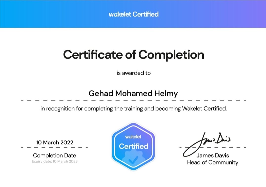Woo!! 🥳  I completed the course and I'm officially Wakelet Certified! 🎉
#edu_tech_department #MIEExpert #Microsoft <a href="/wakelet/">Wakelet 💙</a>