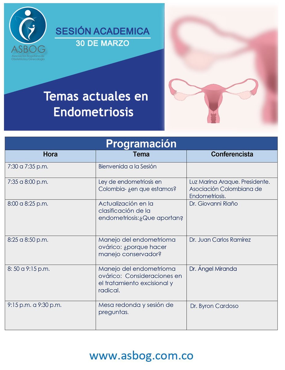 ASBOG Asociación Bogotana de Obstetricia y Ginecol tweet media