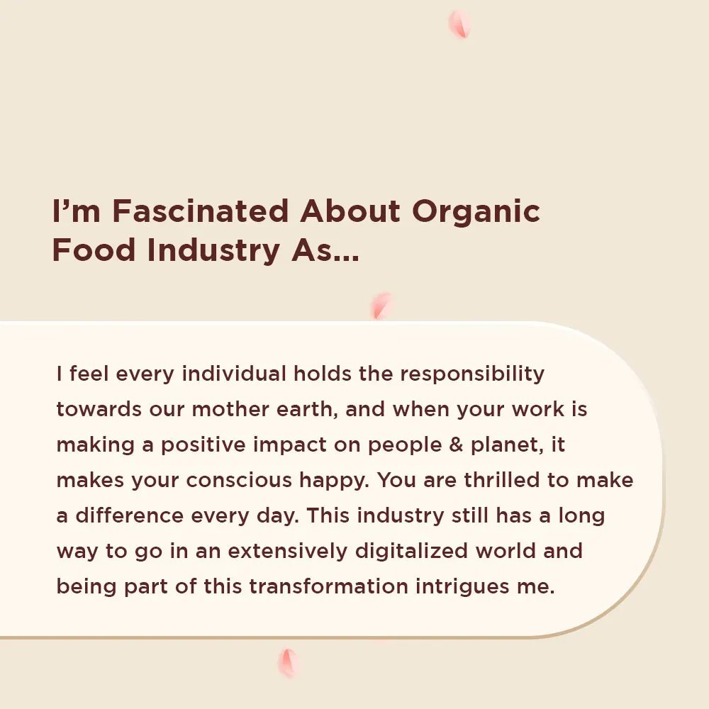 pureandsure's tweet photo. Meet our Women In Power Ms. Roshni Wadhwani @roshniwadh09 who is our Asst. Vice President - Marketing, shares her journey and experience of working at Pure &amp; Sure, what inspires her and more.

#WomenInPower #IWD2022 #WomensDay #WomenInOrganicFood #PureAndSure #Sustainable https://t.co/fkRdxJhWZD